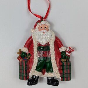 Vintage KSA Inc Kurt S. Adler Shopping Santa Christmas Tree Ornament